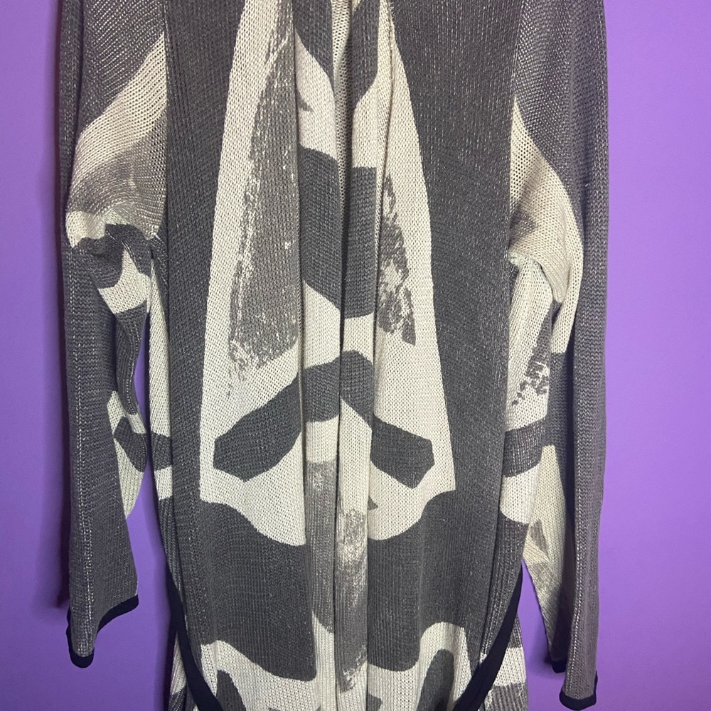 RELIGION Union Jack Flag cardigan wrap